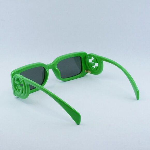 EXCLUSIVE SALE! GUCCI GG1325S 009 ACID GREEN/GREY SUNGLASSES main image 6